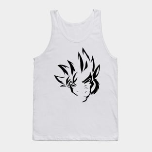 GOKU AND OZARU Abstract Tank Top